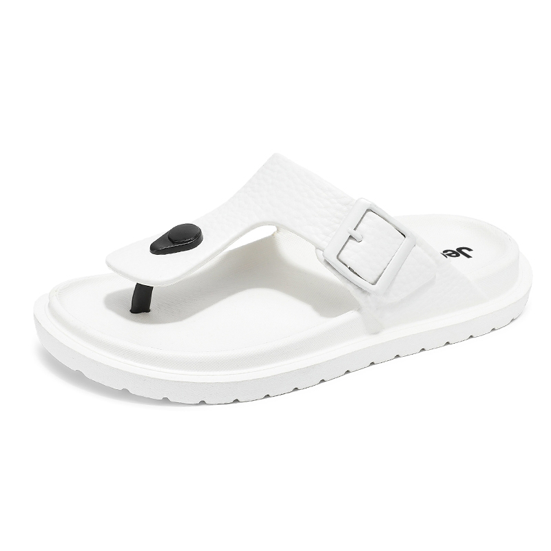 Jeep Мужские шлепанцы белые, цвет White 
Jeep Мужские шлепанцы белые, цвет White