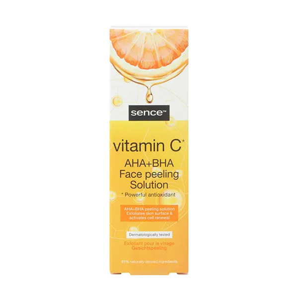 Антиоксидантный скраб для лица Vitamin C Peeling Sence Beauty, 30 ml
Антиоксидантный скраб для лица Vitamin C Peeling Sence Beauty, 30 ml