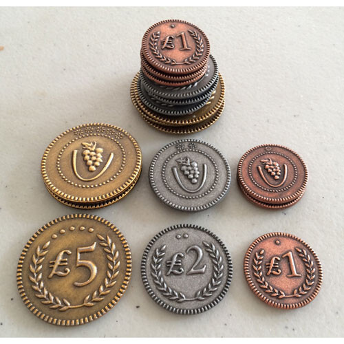 Настольная игра Stonemaier Games Stonemaier Games Metal Lira Coins (Viticulture/Tuscany)
Настольная игра Stonemaier Games Stonemaier Games Metal Lira Coins (Viticulture/Tuscany)