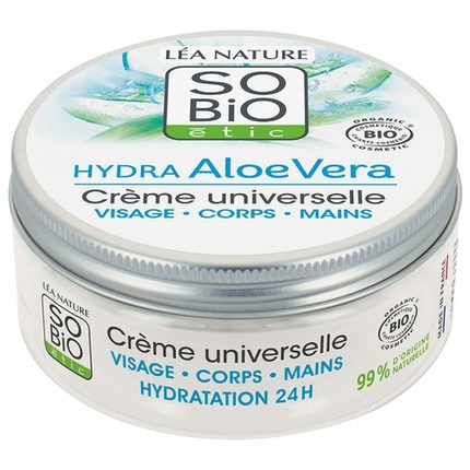 Lea Nature So Bio Etic Hydra Aloe Vera Универсальный крем для лица, тела и рук Markenlos
Lea Nature So Bio Etic Hydra Aloe Vera Универсальный крем для лица, тела и рук Markenlos