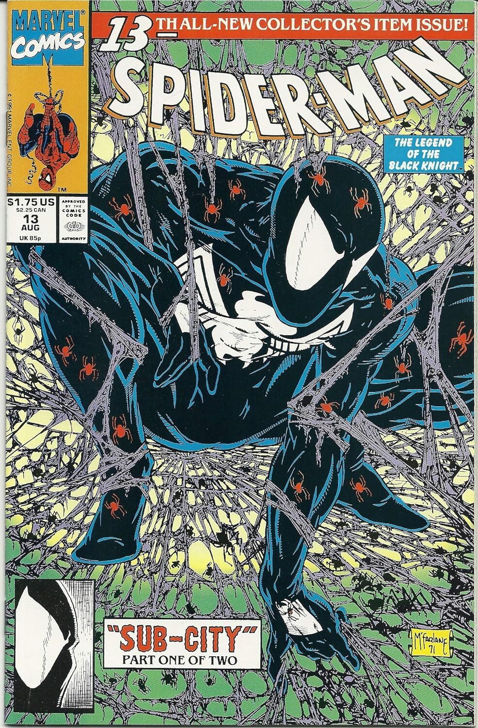 Spider-man #13 (Vol. 1)(Sub-City Part One of Two) (Marvel Comics)
Spider-man #13 (Vol. 1)(Sub-City Part One of Two) (Marvel Comics)