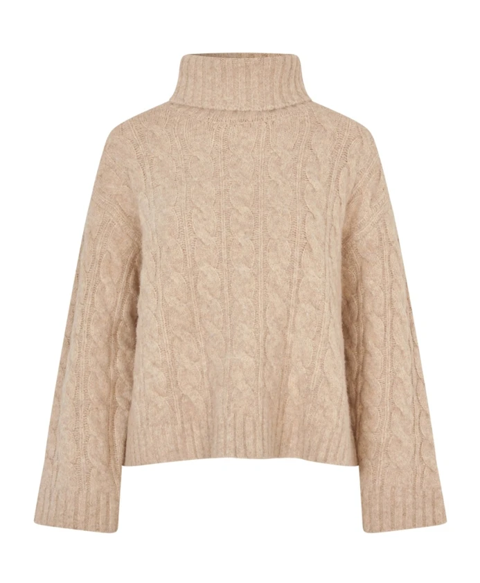 Вязаный свитер Lollys Laundry, бежевый
Вязаный свитер Lollys Laundry, бежевый