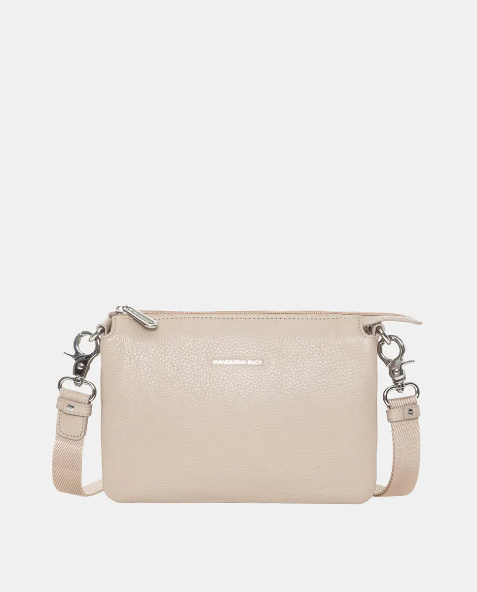 Маленькая сумка через плечо из фактурной кожи Mandarina Duck, бежевый
Маленькая сумка через плечо из фактурной кожи Mandarina Duck, бежевый