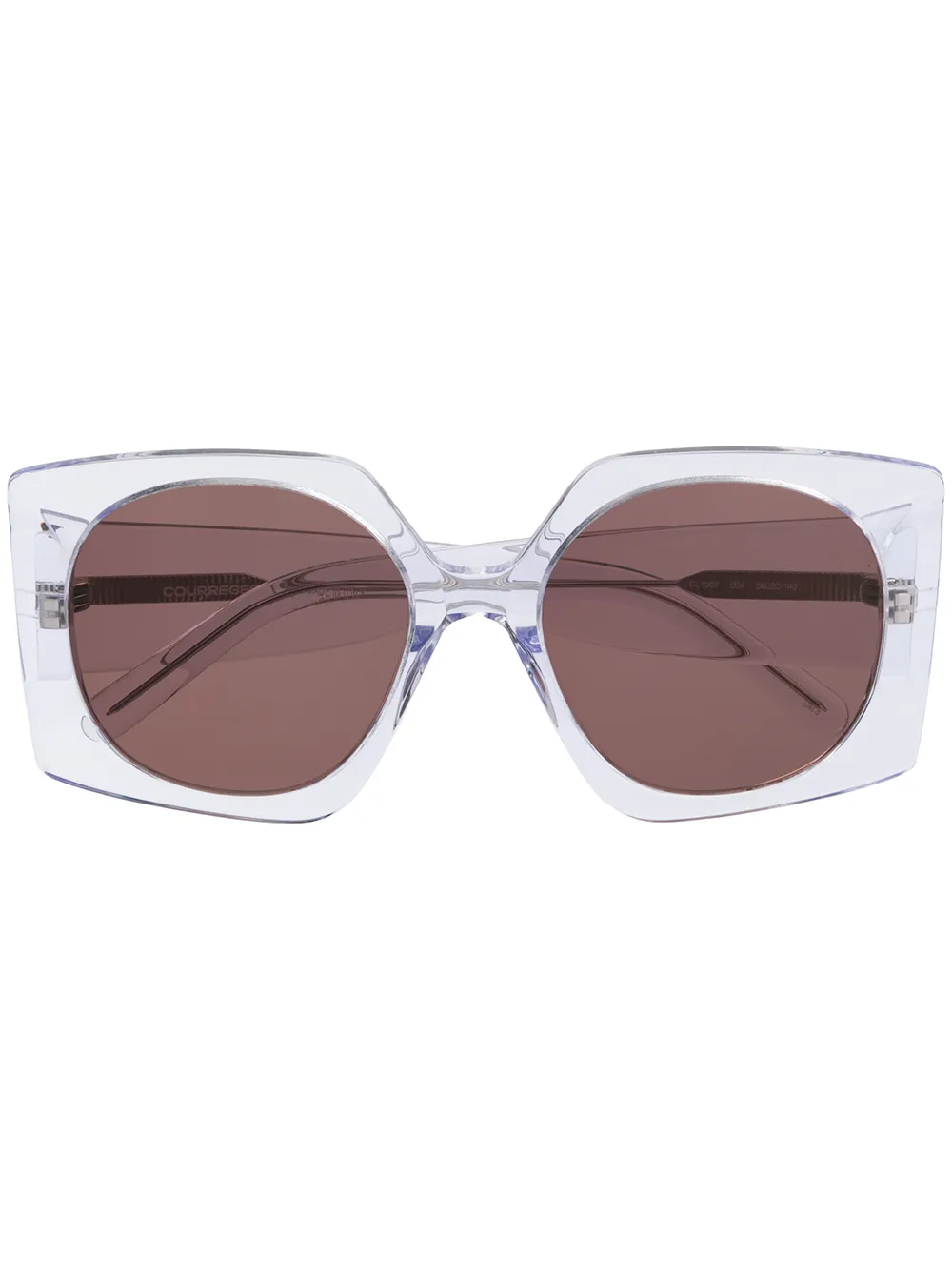 Массивные солнцезащитные очки Courrèges, нейтральный
Массивные солнцезащитные очки Courrèges, нейтральный