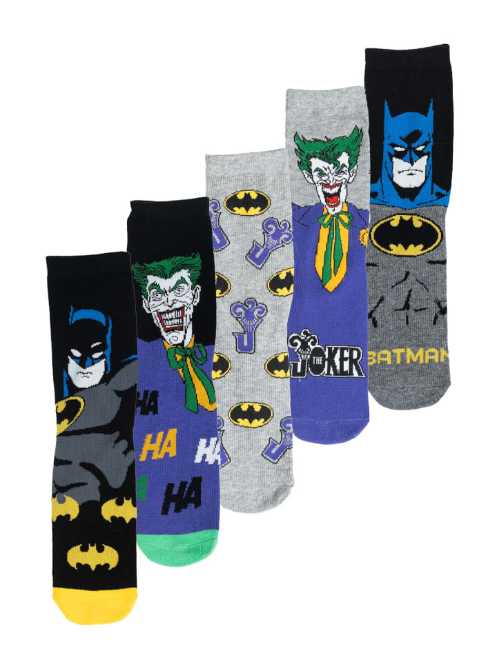 Носки United Labels 5er Pack DC Comics Batman & Joker Socken Sneaker Strümpfe, разноцветный
Носки United Labels 5er Pack DC Comics Batman & Joker Socken Sneaker Strümpfe, разноцветный