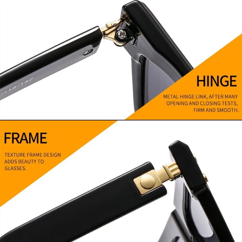 Женские солнцезащитные очки в полоску с винтажными заклепками, роскошные мужские солнцезащитные очки с защитой от УФ-излучения UV400 HVTVTLA, Green Stripe
Женские солнцезащитные очки в полоску с винтажными заклепками, роскошные мужские солнцезащитные очки с защитой от УФ-излучения UV400 HVTVTLA, Green Stripe