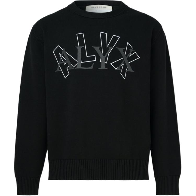 Arch logo Crew neck Sweater 1017 ALYX 9SM, черный
Arch logo Crew neck Sweater 1017 ALYX 9SM, черный