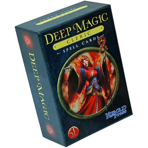 Ролевая игра Kobold Press Deep Magic Spell Cards: Cleric 0-9 (D&D 5E Compatible)
Ролевая игра Kobold Press Deep Magic Spell Cards: Cleric 0-9 (D&D 5E Compatible)