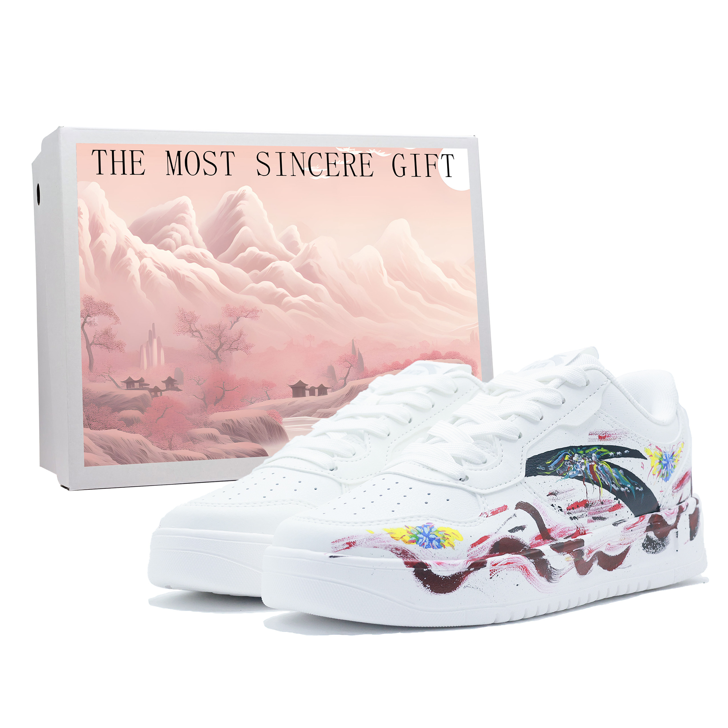 ANTA Кроссовки для скейтбординга с амортизацией, нескользящие, мужские, черные, белые, красные
ANTA Кроссовки для скейтбординга с амортизацией, нескользящие, мужские, черные, белые, красные