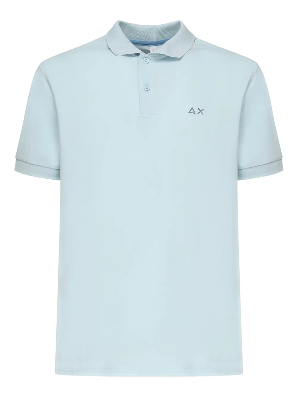 Рубашка поло с вышитым логотипом Sun68, синий 
Рубашка поло с вышитым логотипом Sun68, синий