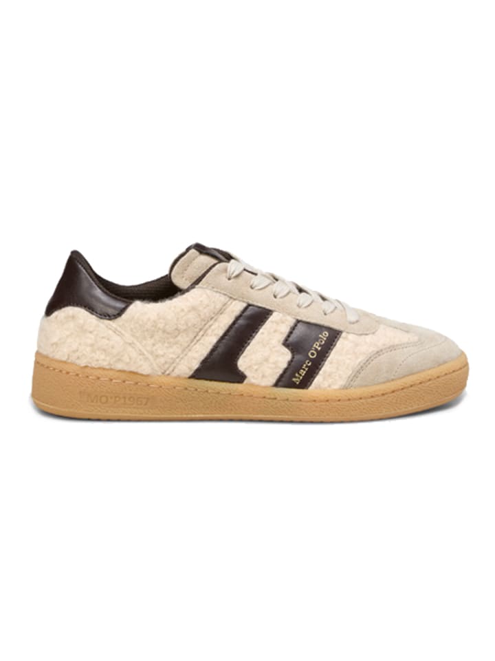 Marc O'Polo Shoes Кожаные кроссовки "Court" кремово-коричневого цвета
Marc O'Polo Shoes Кожаные кроссовки "Court" кремово-коричневого цвета