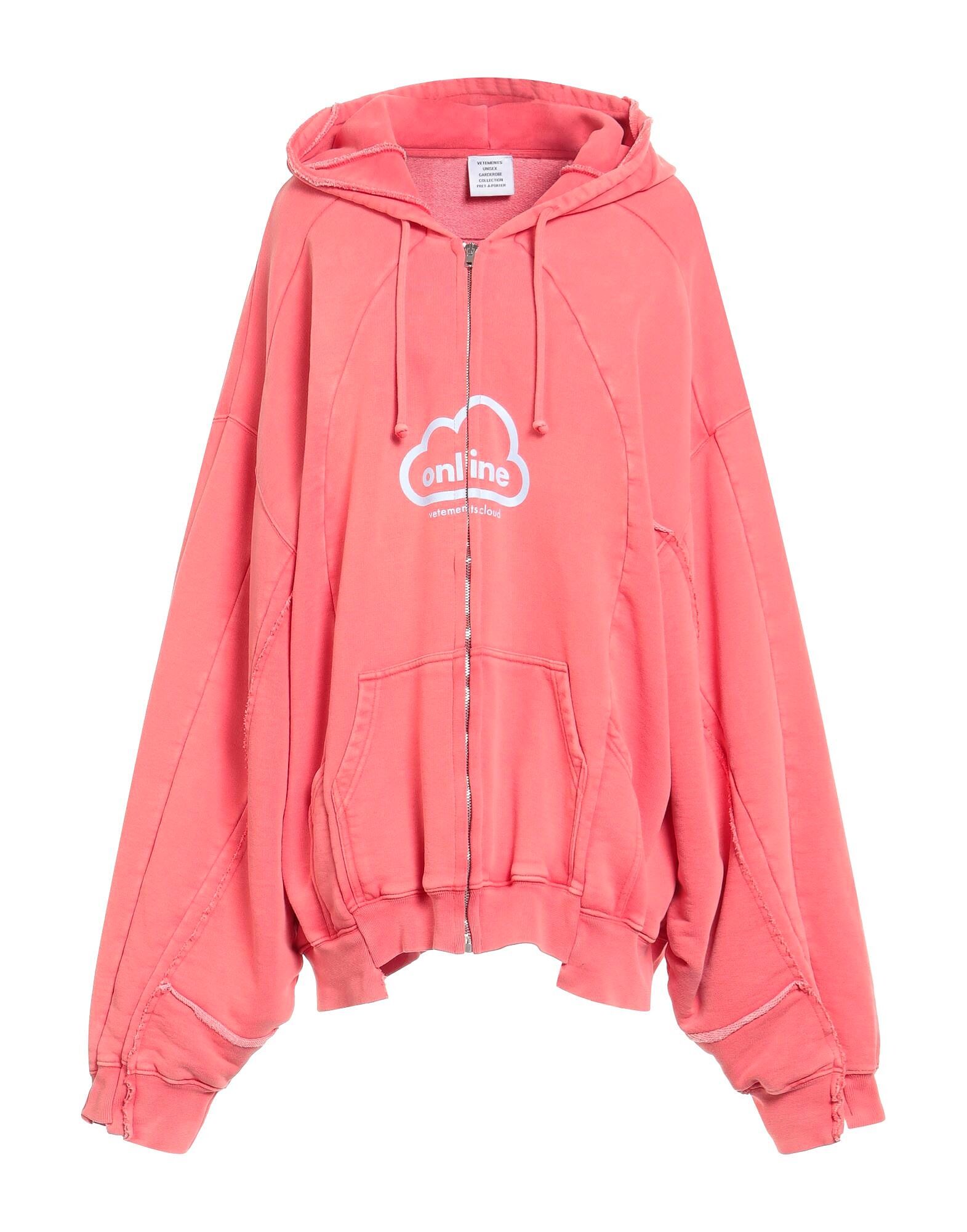 Толстовка Vetements, коралловый
Толстовка Vetements, коралловый