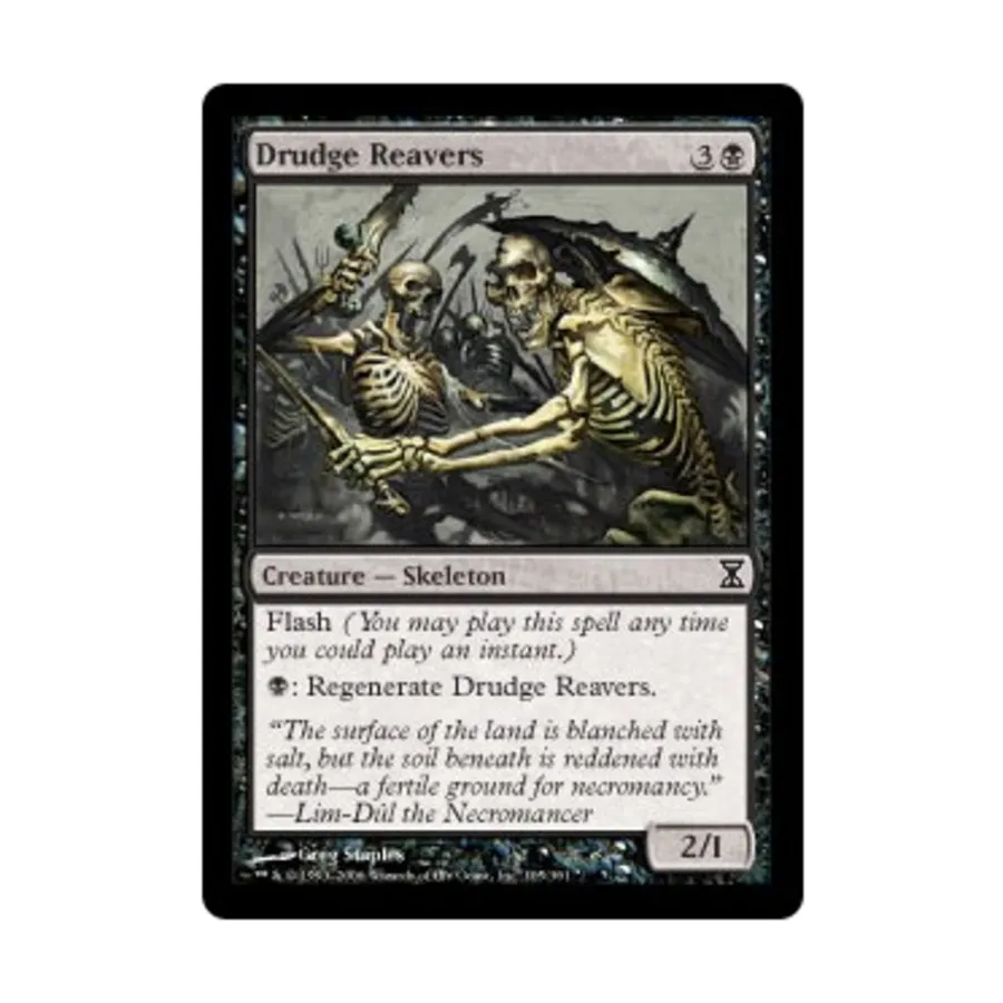 CCG Drudge Reavers (C) (Рольга), MTG - Time Spiral
CCG Drudge Reavers (C) (Рольга), MTG - Time Spiral