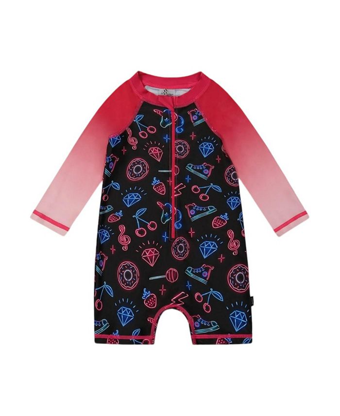 Детский лонгслив-рашгард с принтом для девочек Deux par Deux, черный
Детский лонгслив-рашгард с принтом для девочек Deux par Deux, черный