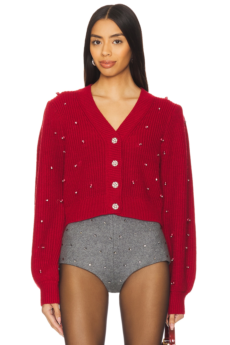 Делси кардиган Astr The Label, красный 
Делси кардиган Astr The Label, красный