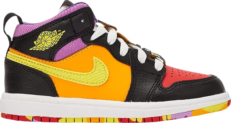 Кроссовки Air Jordan 1 Mid SS PS 'Championships', разноцветный
Кроссовки Air Jordan 1 Mid SS PS 'Championships', разноцветный