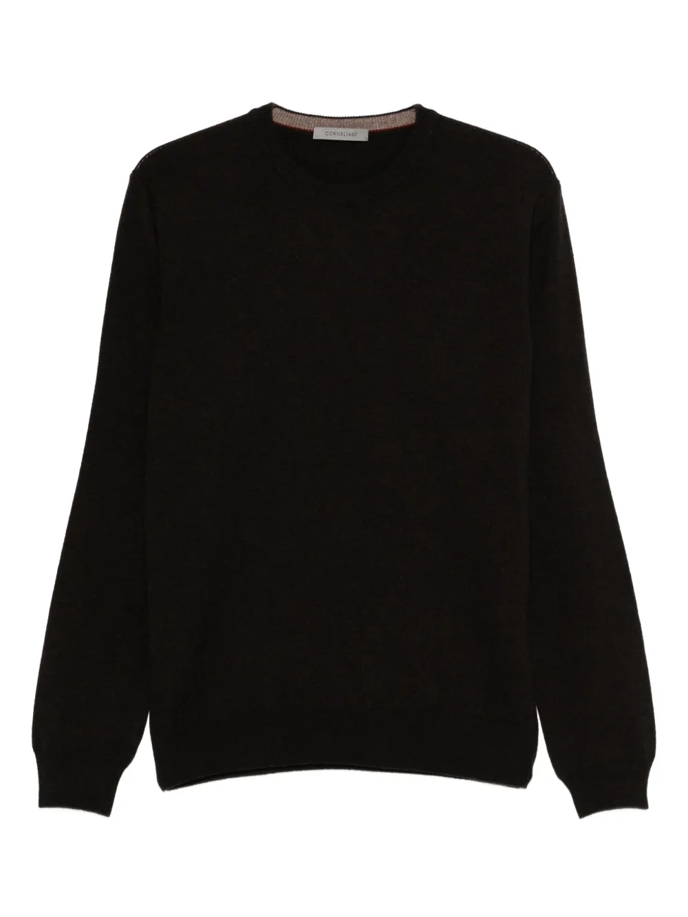 Свитер с круглым вырезом Corneliani, коричневый
Свитер с круглым вырезом Corneliani, коричневый