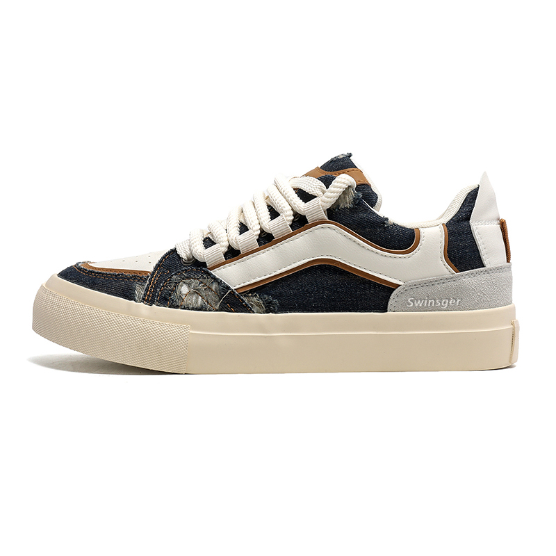 Swinsger Стойкие к истиранию легкие низкие скейтерские кроссовки для мужчин с эффектом увеличения роста - темно-синие, цвет Dark Blue
Swinsger Стойкие к истиранию легкие низкие скейтерские кроссовки для мужчин с эффектом увеличения роста - темно-синие, цвет Dark Blue