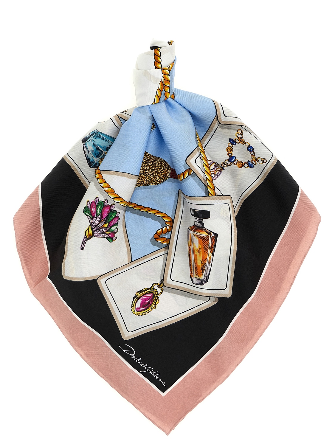 Шелковый шарф DOLCE & GABBANA, мультиколор
Шелковый шарф DOLCE & GABBANA, мультиколор