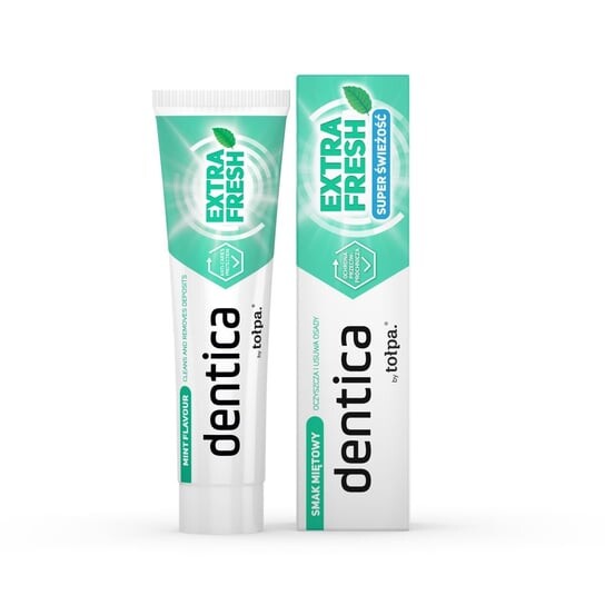 Зубная паста Extra Fresh Mint, 100 мл Dentica by tołpa
Зубная паста Extra Fresh Mint, 100 мл Dentica by tołpa