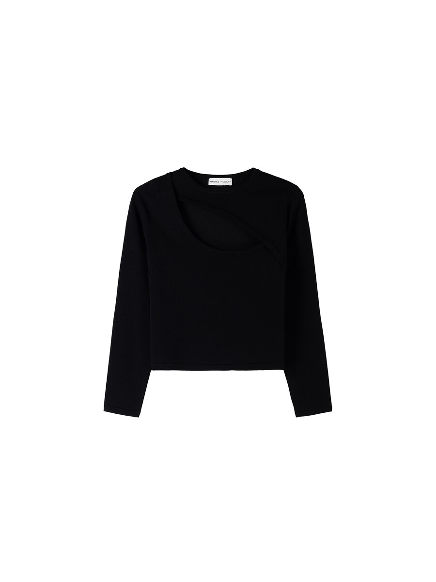 Рубашка Bershka, черный
Рубашка Bershka, черный