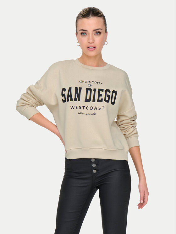 Свитшот loose fit 15254183 Only, бежевый
Свитшот loose fit 15254183 Only, бежевый