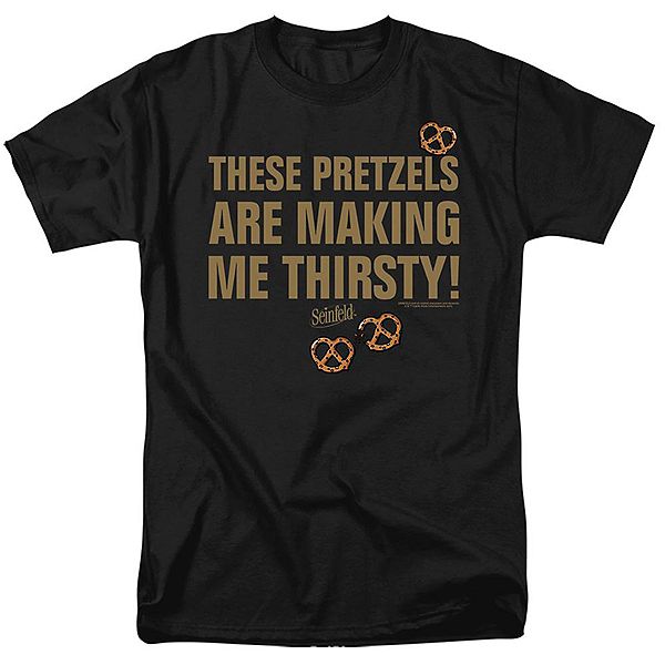 Футболка Seinfeld с принтом крендельков Licensed Character
Футболка Seinfeld с принтом крендельков Licensed Character