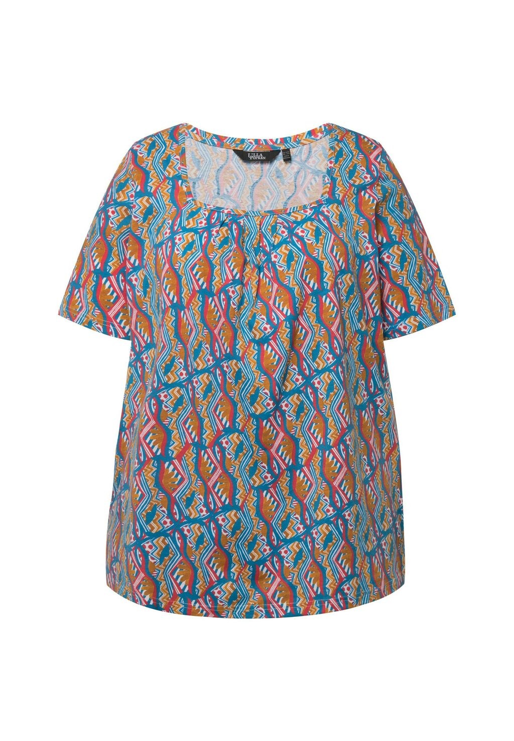 Футболка с принтом PLEATED GEOMETRIC PRINT SQUARE NECK Ulla Popken, красный
Футболка с принтом PLEATED GEOMETRIC PRINT SQUARE NECK Ulla Popken, красный