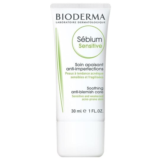 Успокаивающий крем для лечения акне, 30 мл Bioderma, Sebium Sensitive
Успокаивающий крем для лечения акне, 30 мл Bioderma, Sebium Sensitive