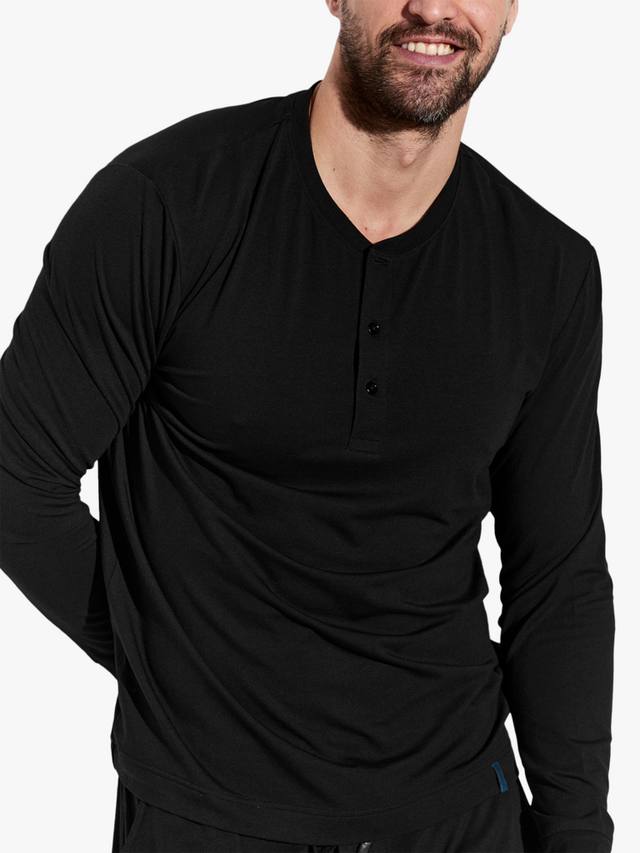 Хенли из бамбука и хлопка для отдыха Panos Emporio, Black
Хенли из бамбука и хлопка для отдыха Panos Emporio, Black