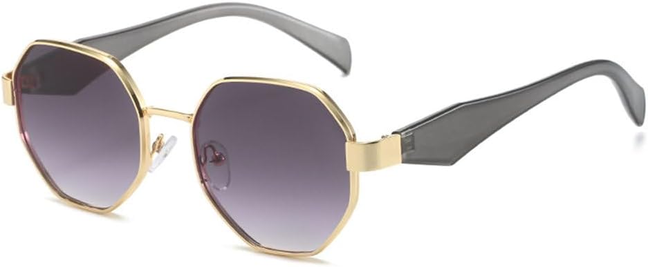 Многоугольные металлические солнцезащитные очки для женщин в стиле ретро, с круглыми широкими дужками, модные и универсальные, для вечеринок, с защитой от УФ-излучения UV400 MTZJH, 3
Многоугольные металлические солнцезащитные очки для женщин в стиле ретро, с круглыми широкими дужками, модные и универсальные, для вечеринок, с защитой от УФ-излучения UV400 MTZJH, 3