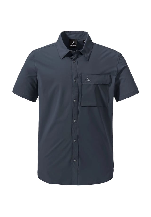 Повседневная рубашка "dooser" прямого кроя с коротким рукавом и воротником-стойкой. SchöFfel, синий
Повседневная рубашка "dooser" прямого кроя с коротким рукавом и воротником-стойкой. SchöFfel, синий