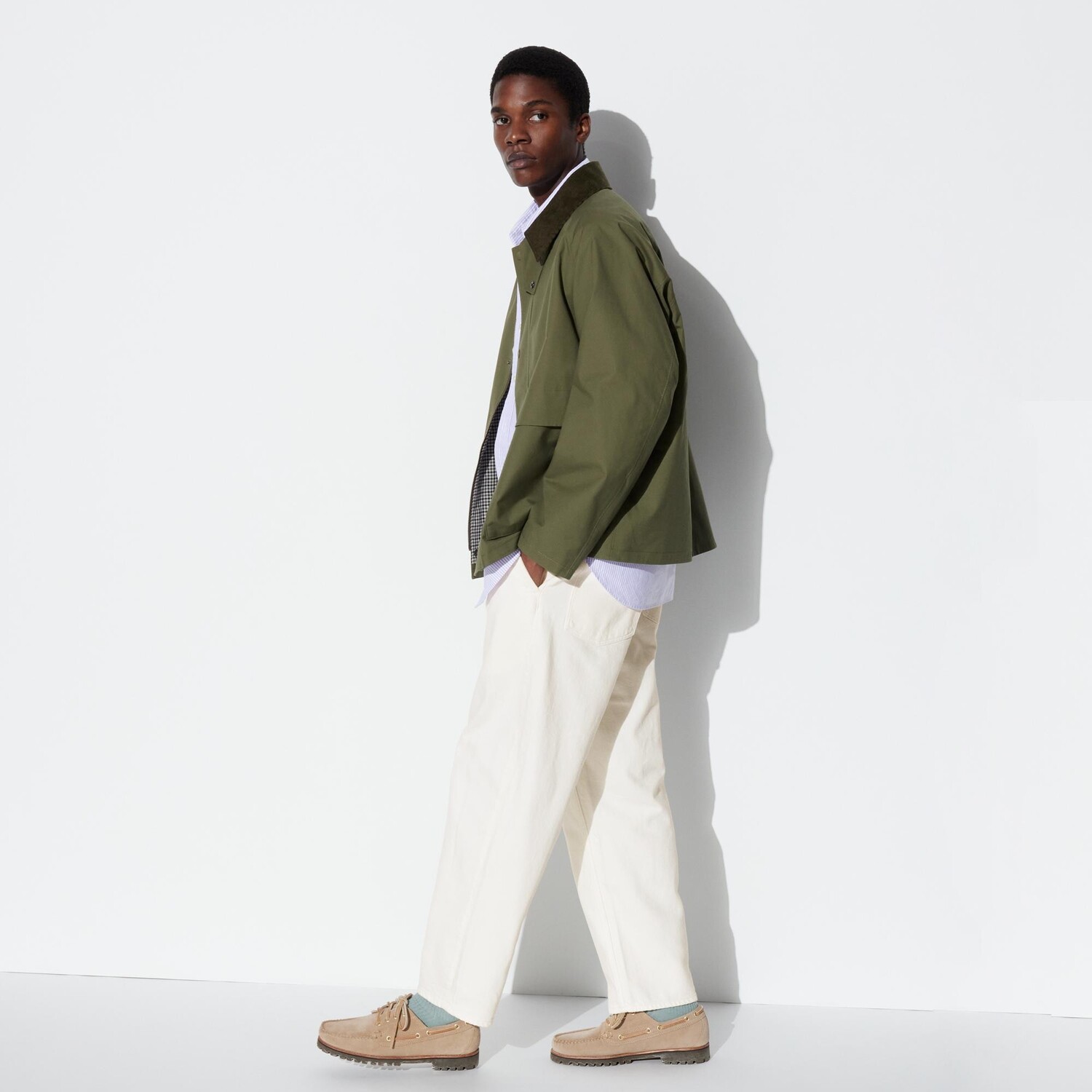 Джинсы Uniqlo мужские широкие, молочный
Джинсы Uniqlo мужские широкие, молочный