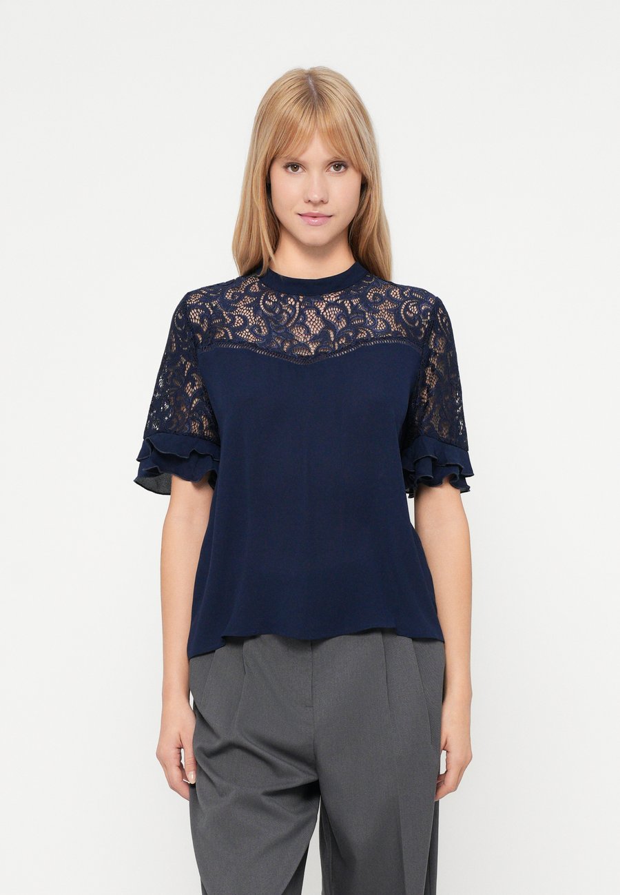 Блуза VILA VISHIMMER HIGH NECK , Navy Blazer/Dark Blue
Блуза VILA VISHIMMER HIGH NECK , Navy Blazer/Dark Blue