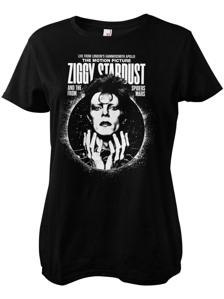 David Bowie Футболка "Ziggy Stardust Girly Tee" черного цвета, Черный, David Bowie Футболка "Ziggy Stardust Girly Tee" черного цвета
David Bowie Футболка "Ziggy Stardust Girly Tee" черного цвета, Черный, David Bowie Футболка "Ziggy Stardust Girly Tee" черного цвета