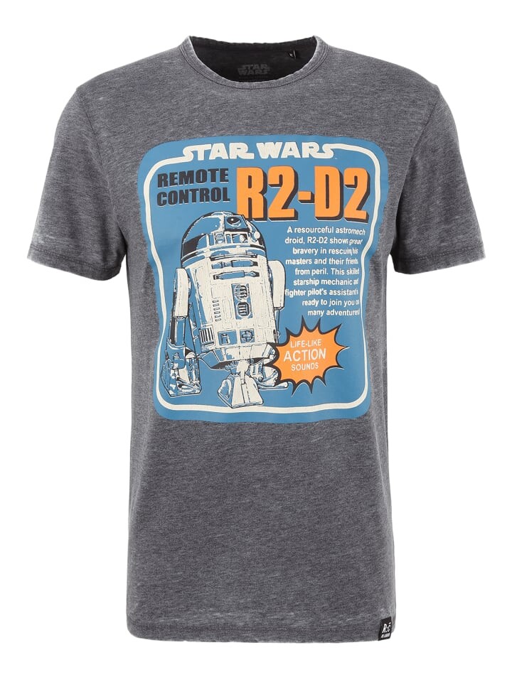 Футболка Re:Covered T-Shirt Star Wars R2D2 Remote Control, темно-серый
Футболка Re:Covered T-Shirt Star Wars R2D2 Remote Control, темно-серый