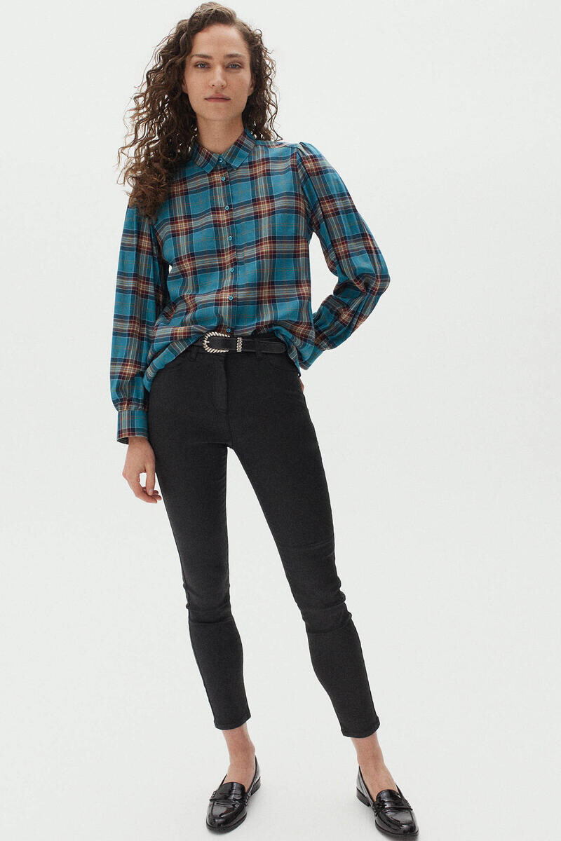 Узкие брюки из эластичного хлопка Caroll, черный
Узкие брюки из эластичного хлопка Caroll, черный