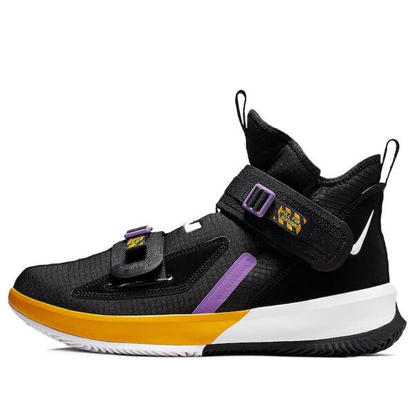 Кроссовки Nike LeBron Soldier 13 EP 'Lakers', черный
Кроссовки Nike LeBron Soldier 13 EP 'Lakers', черный
