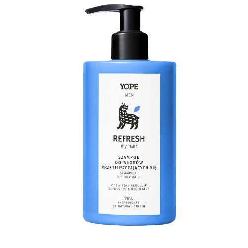 Шампунь YOPE REFRESH my hair для жирных волос 300 мл 
Шампунь YOPE REFRESH my hair для жирных волос 300 мл