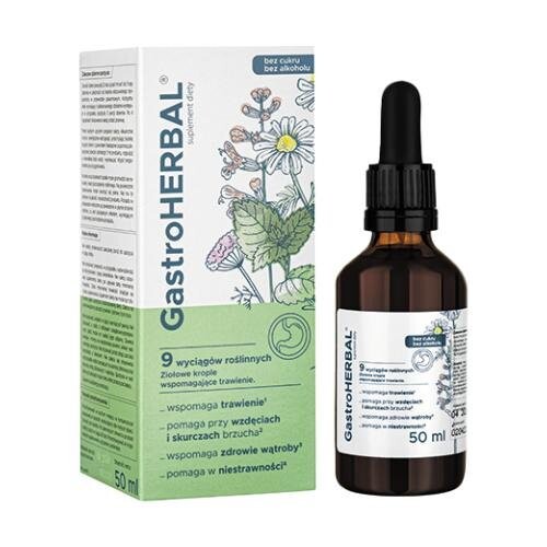 Herb, GastroHERBAL, Травяные капли, 50 мл Ziołolek
Herb, GastroHERBAL, Травяные капли, 50 мл Ziołolek