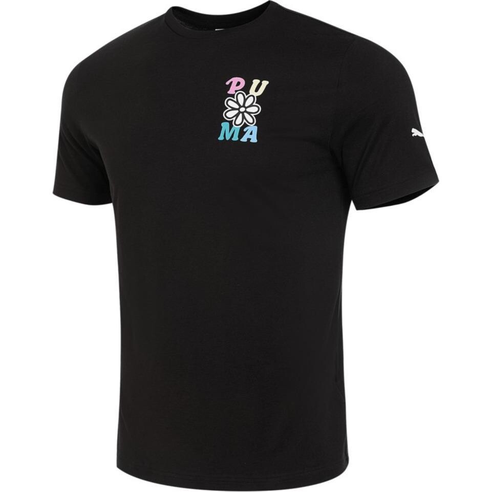 Футболка унисекс черная Puma, черный
Футболка унисекс черная Puma, черный