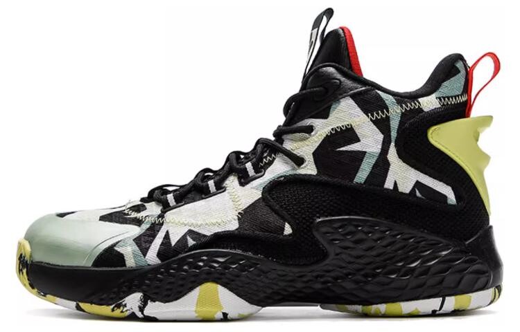 Баскетбольные кроссовки мужские высокие черные/зеленые Qiaodan
Баскетбольные кроссовки мужские высокие черные/зеленые Qiaodan