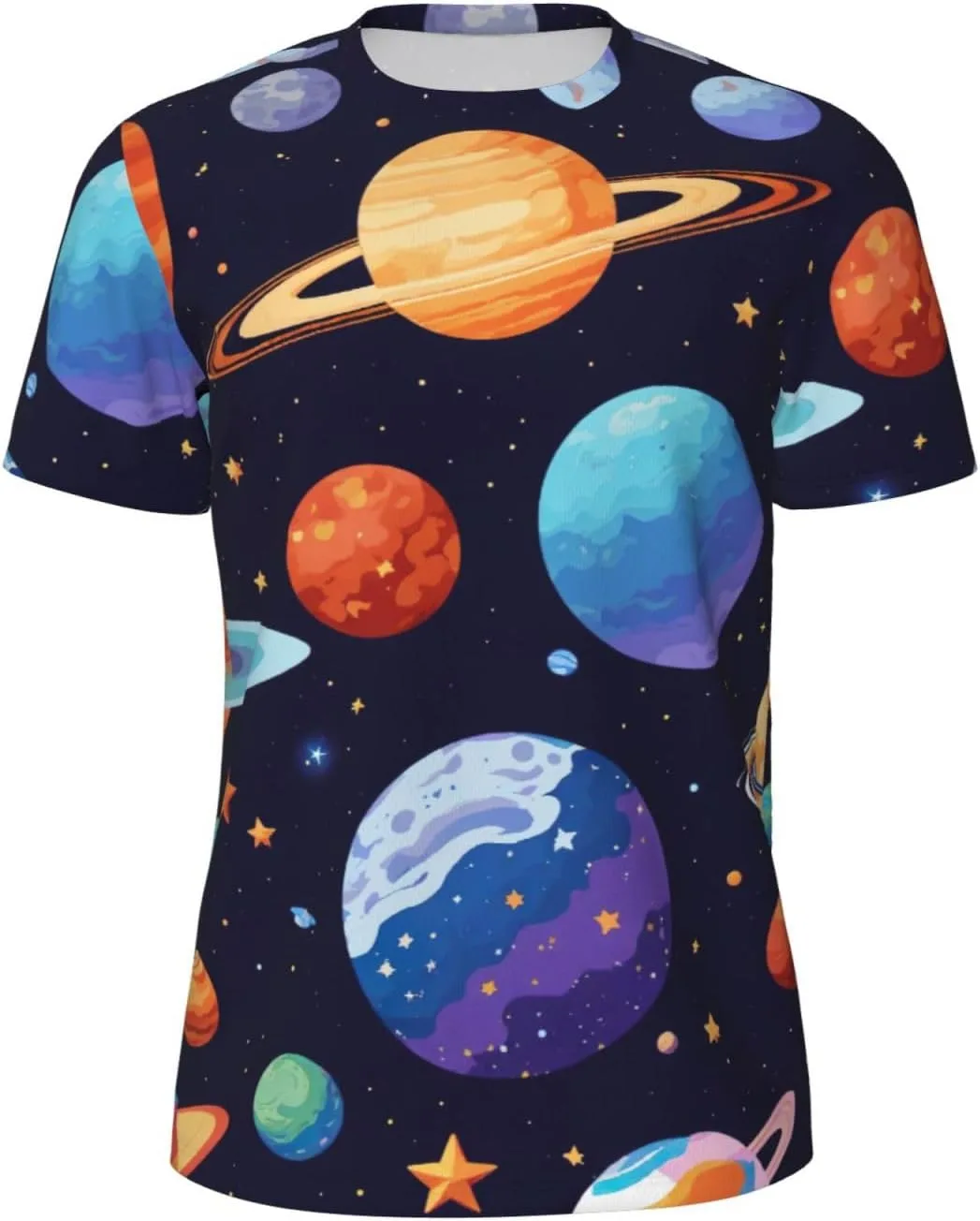 Футболка мужская с принтом Planet Pattern для спорта и повседневной носки LIXLZH
Футболка мужская с принтом Planet Pattern для спорта и повседневной носки LIXLZH
