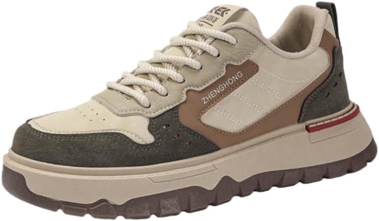 Легкие мужские кроссовки ретро с толстой подошвой, амортизацией и мягкой подкладкой. Повседневная обувь Fmshi, бежевый
Легкие мужские кроссовки ретро с толстой подошвой, амортизацией и мягкой подкладкой. Повседневная обувь Fmshi, бежевый