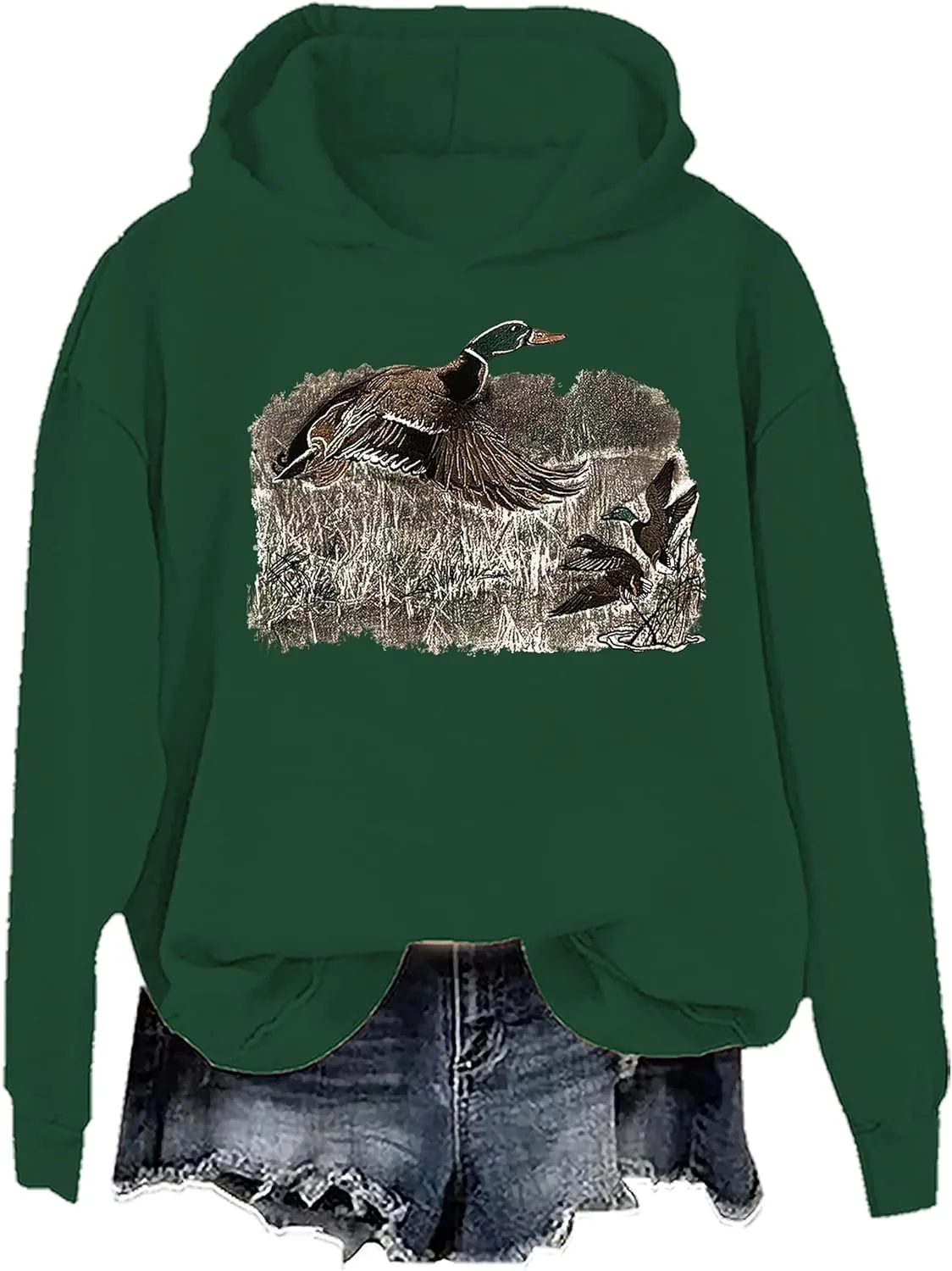 Винтажный худи с принтом Duck Pond
Винтажный худи с принтом Duck Pond