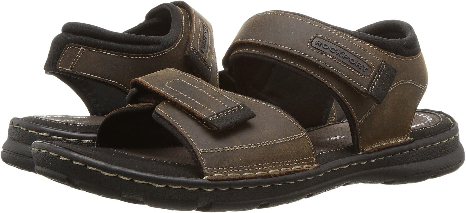 Сандалии на плоской подошве Darwyn Quarter Strap Rockport, цвет Brown II Leather
Сандалии на плоской подошве Darwyn Quarter Strap Rockport, цвет Brown II Leather