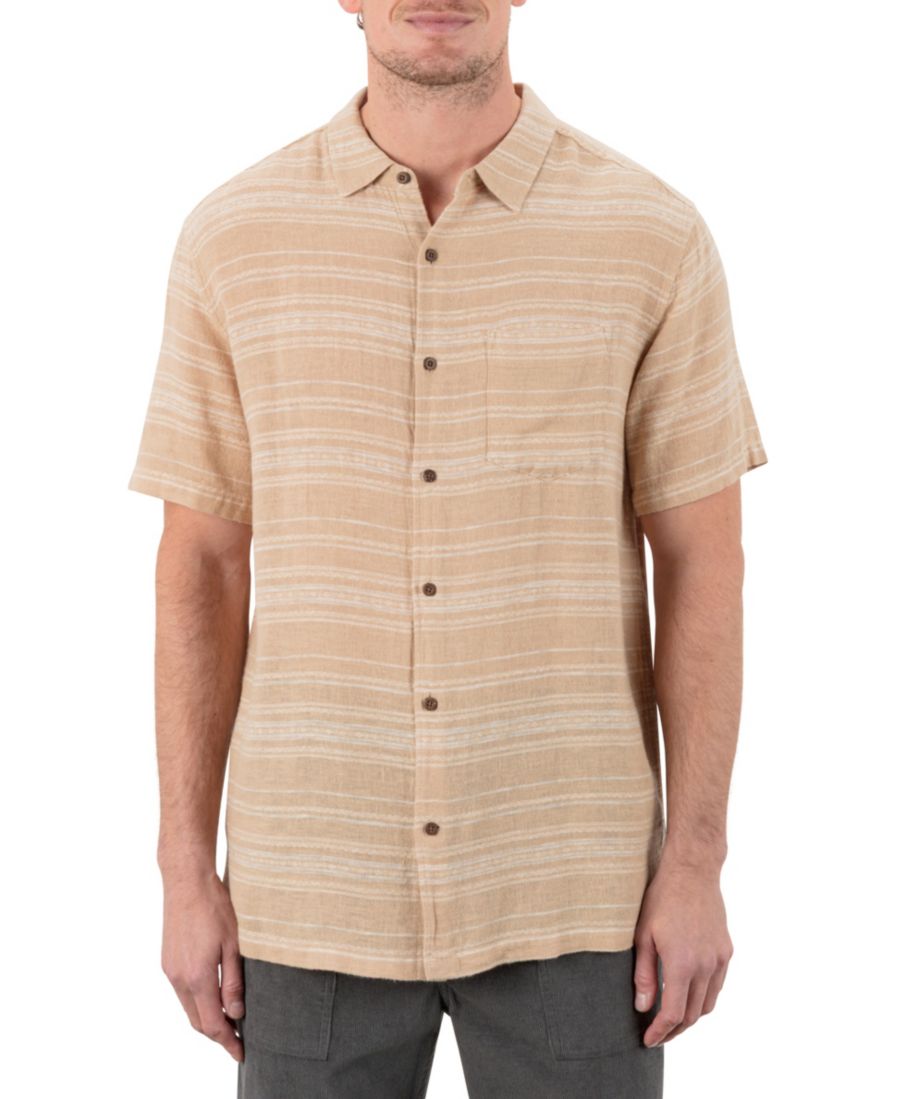 Мужская рубашка с коротким рукавом Oceanside Hurley, Hazelnut
Мужская рубашка с коротким рукавом Oceanside Hurley, Hazelnut