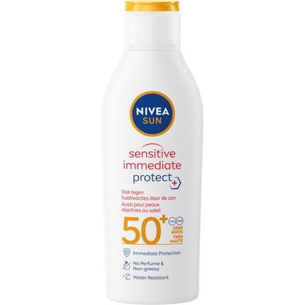 Nivea Sun Sensitive Солнцезащитное молочко для мгновенной защиты SPF 50+ 200 мл
Nivea Sun Sensitive Солнцезащитное молочко для мгновенной защиты SPF 50+ 200 мл