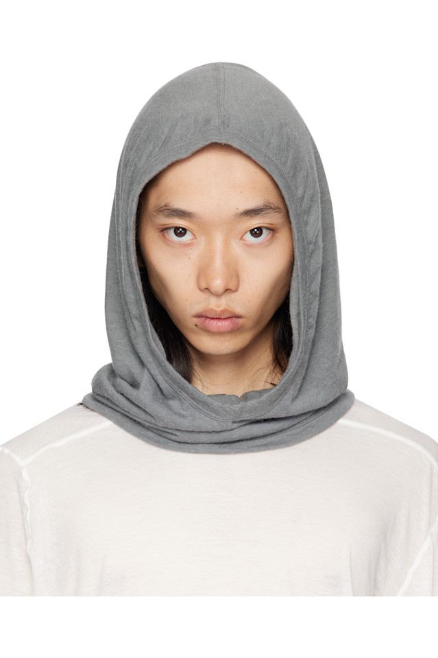 Rick Owens Серый вязаный капюшон в стиле «конкорданс»
Rick Owens Серый вязаный капюшон в стиле «конкорданс»