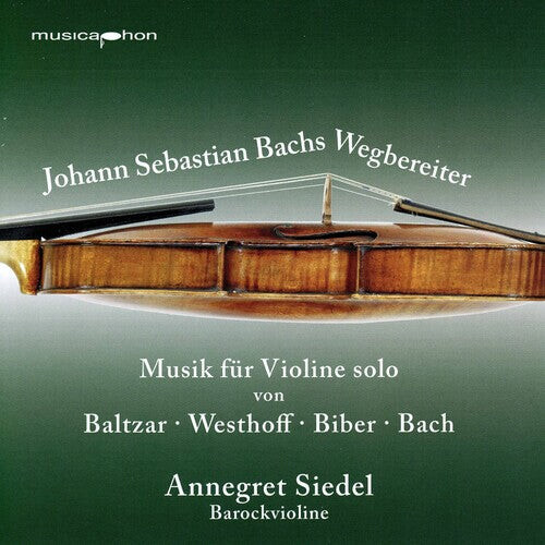 CD диск Baltzar / Siedel: Bach's Predecessors
CD диск Baltzar / Siedel: Bach's Predecessors